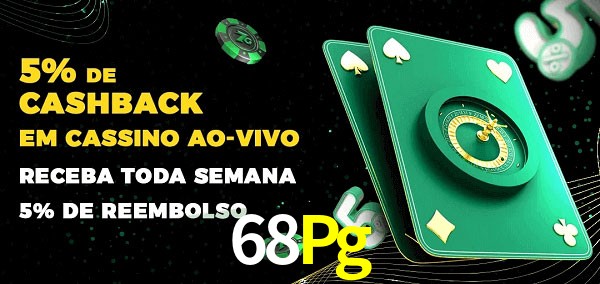 Promoções do cassino ao Vivo 68Pg