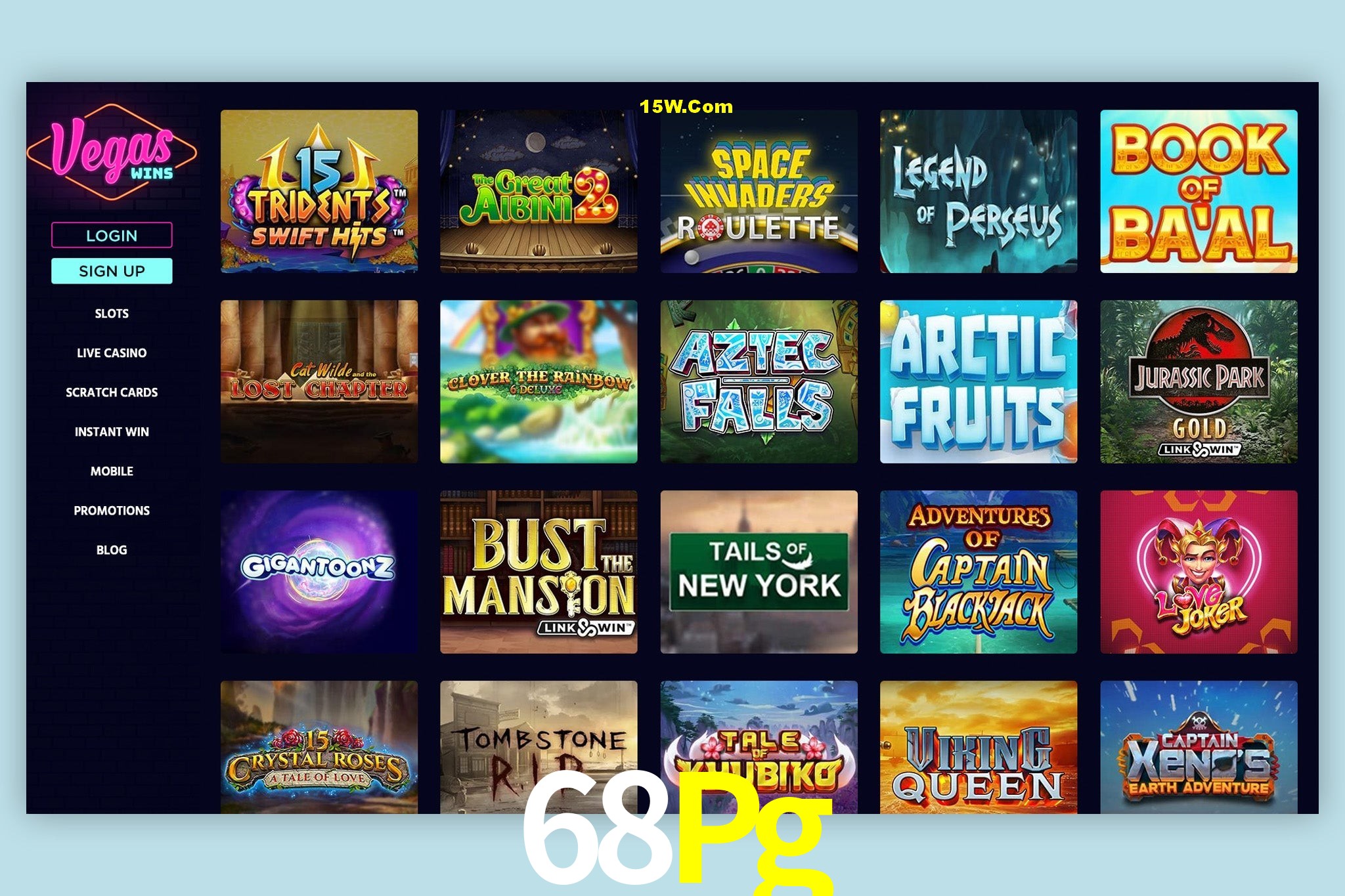 Live Casino 68Pg